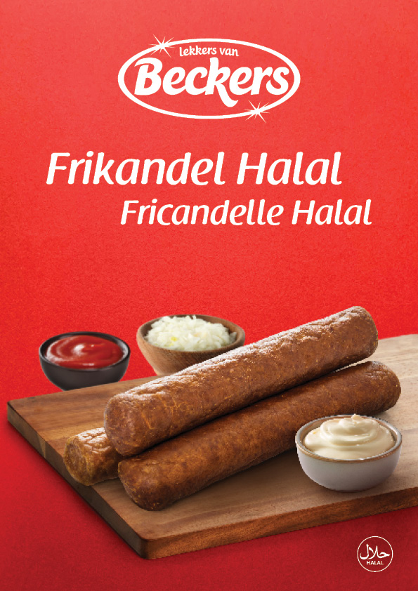 Beckers Poster Frikandel Halal Bicky